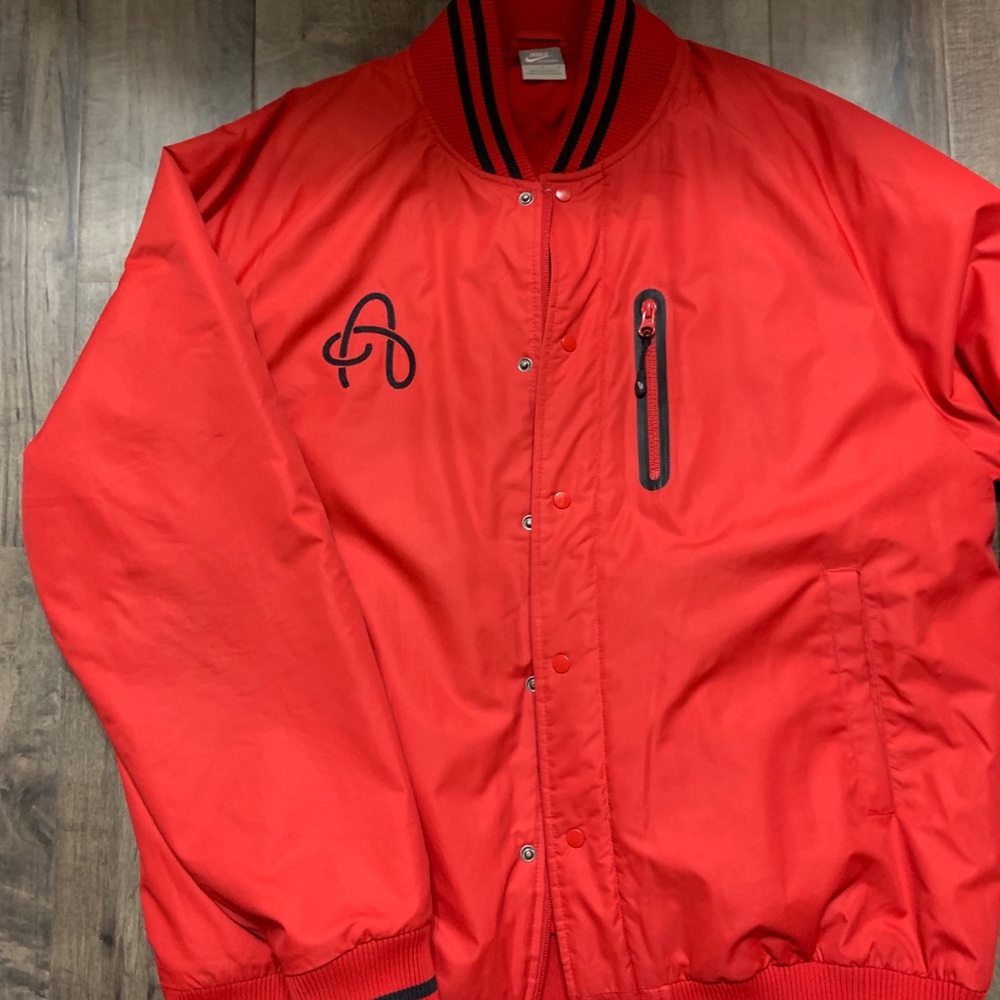 Nike Embroidered Heavy Bomber Jacket